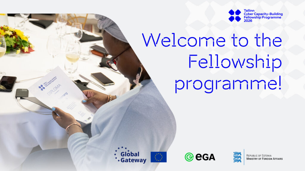 Tallinn Cyber Capacity-Building Fellowship Programme has started!
